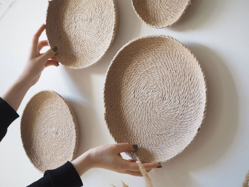 10+ Gorgeous Large Wall Art Ideas And Inspiration For Home 14 basket wall