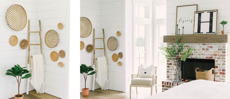 10+ Gorgeous Large Wall Art Ideas And Inspiration For Home 13 baskets on wall