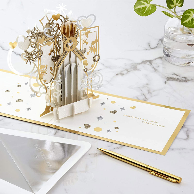 First Wedding Anniversary Gift For Husband Trend For 2022 6 Pop Up Anniversary Card