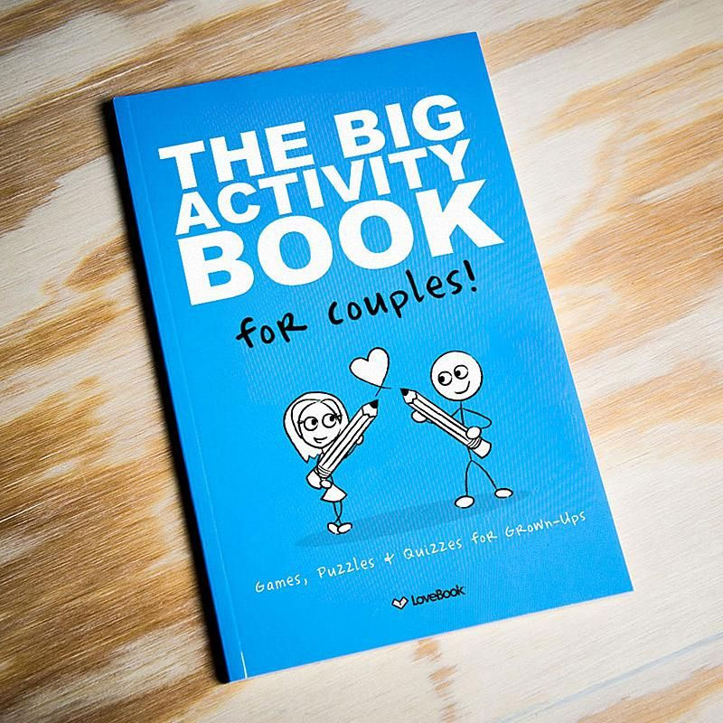First Wedding Anniversary Gift For Husband Trend For 2022 10 Activity book for couples