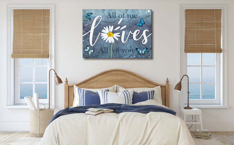 Inspirational True Love Quote: All Of Me Loves All Of You 3 all of me loves all of you canvas
