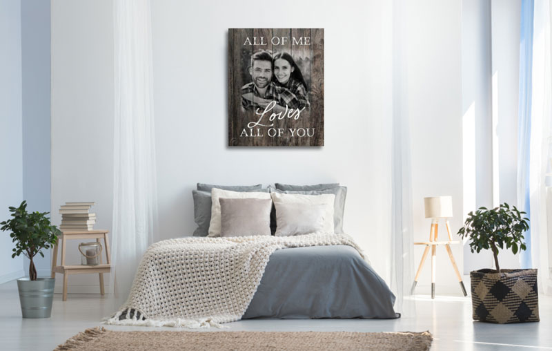 Inspirational True Love Quote: All Of Me Loves All Of You 4 all of me loves all of you canvas