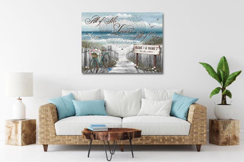 Inspirational True Love Quote: All Of Me Loves All Of You 10 all of me loves all of you canvas