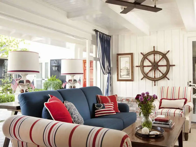 15+ Best Elegant Coastal Decor Ideas Of 2021 12 Nautical Coastal Wooden Ship Steering Wheel
