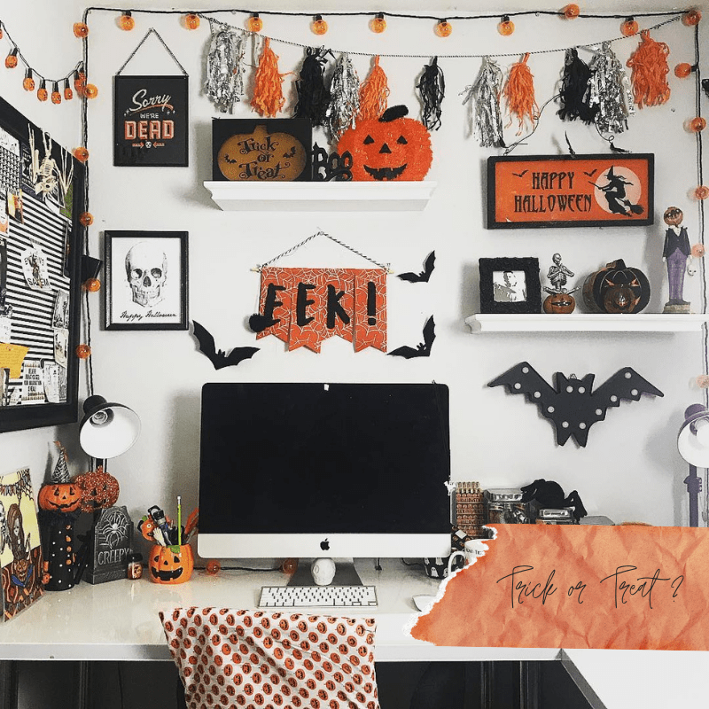 2022 Awesome Fall Decorating Ideas For Office At Home 20 Halloween decor