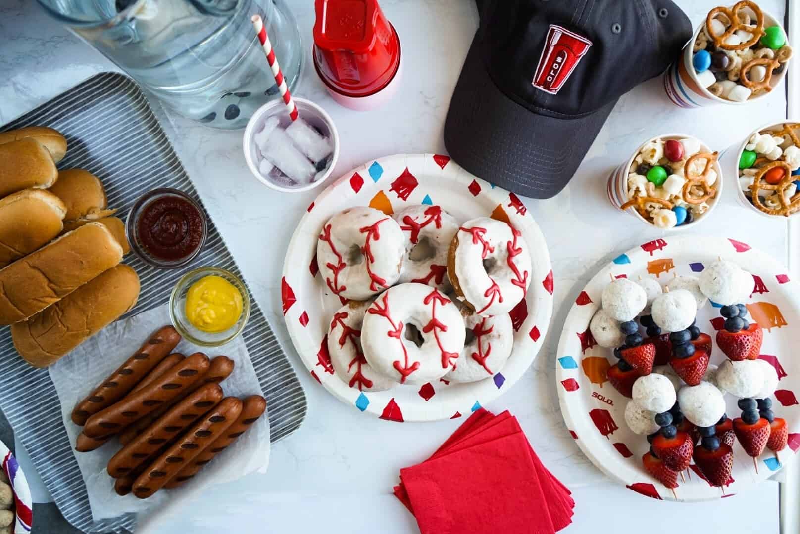 15+ Amazing Baseball Birthday Party Ideas For Kids You Should Know 14 Baseball donuts