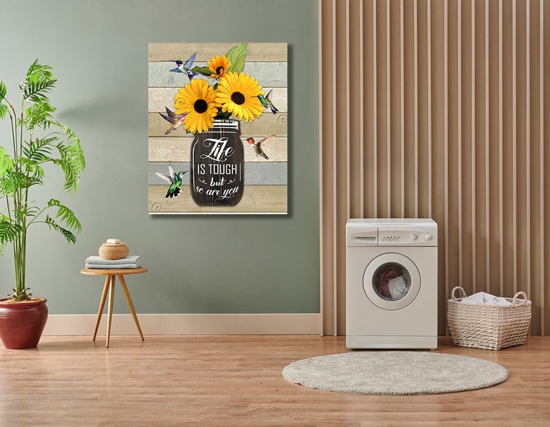 15 Best Laundry Room Wall Decor Ideas That Will Inspire You 12 Laundry wall art