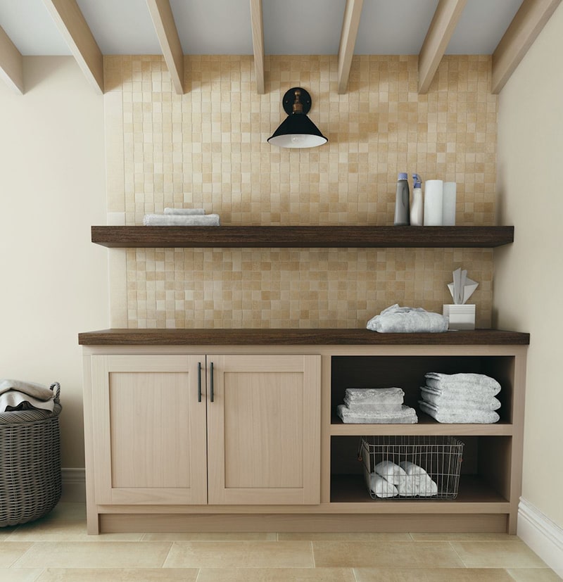 15 Best Laundry Room Wall Decor Ideas That Will Inspire You 6 Farmhouse tile laundry wall