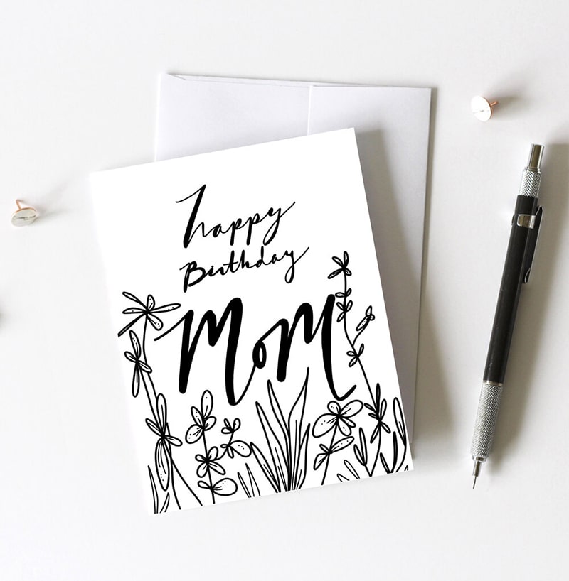 10+ Perfect Birthday Gift Ideas For Mom From Daughter 19 Birthday card for mom