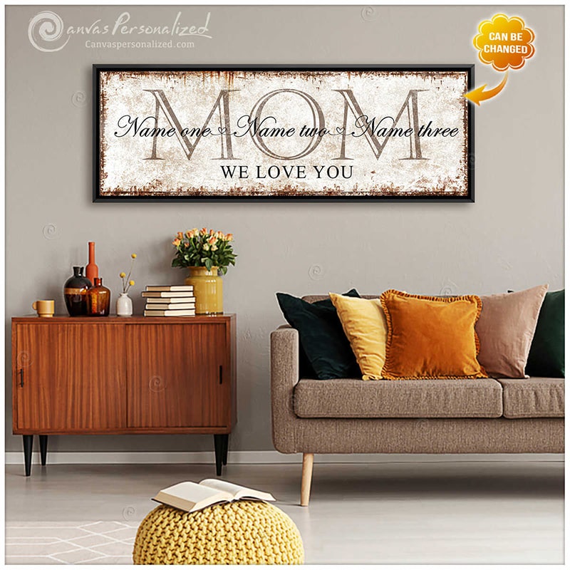 10+ Perfect Birthday Gift Ideas For Mom From Daughter 5 Personalized wall art for mom