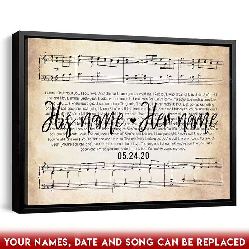 20 Best 5-Year Wedding Anniversary Gift Ideas For 2022 4 wedding song lyrics wall art