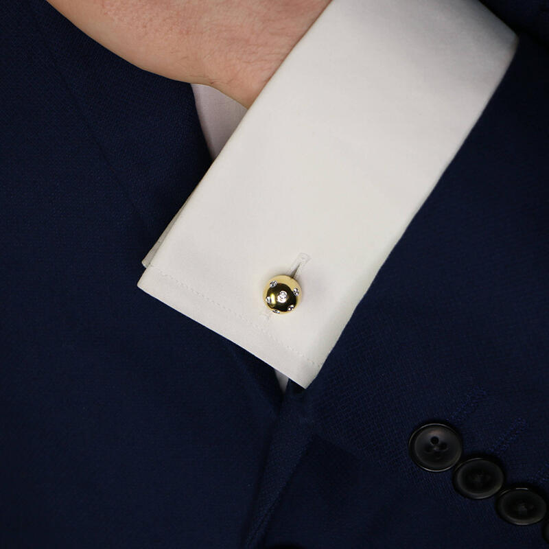 The 22 Best 10th Wedding Anniversary Gift Ideas Your Other Half Will Love 15 diamond cufflinks