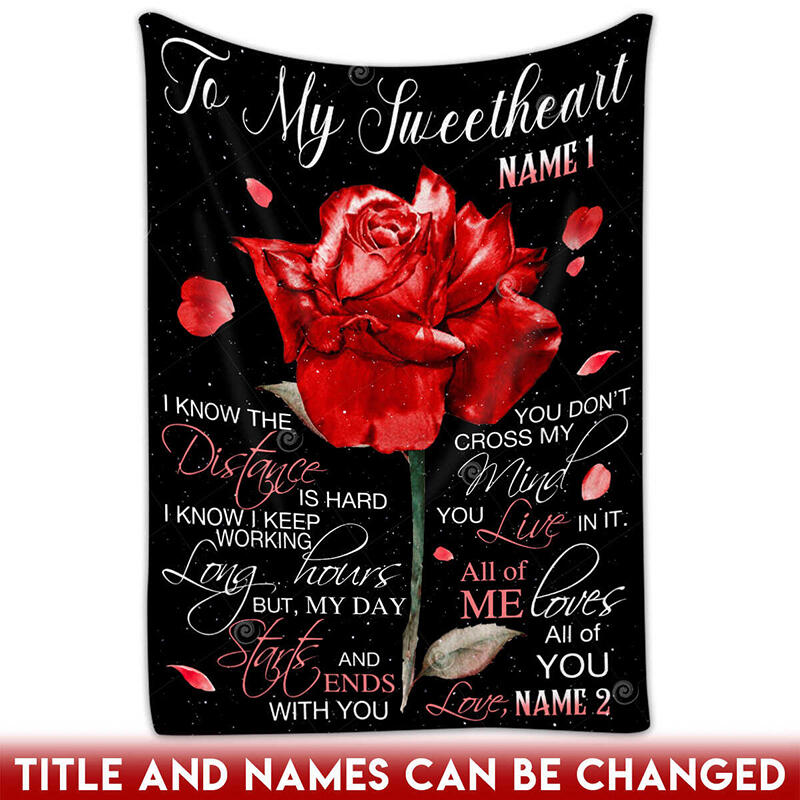 The 22 Best 10th Wedding Anniversary Gift Ideas Your Other Half Will Love 19 rose blanket