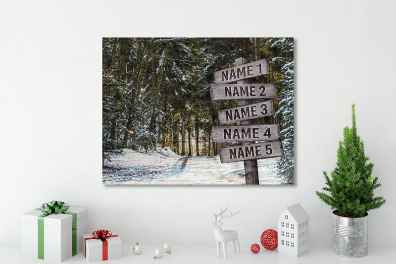 Top 20 Christmas Wall Decor Ideas To Make Your Home Festive 9 Christmas Wall Art