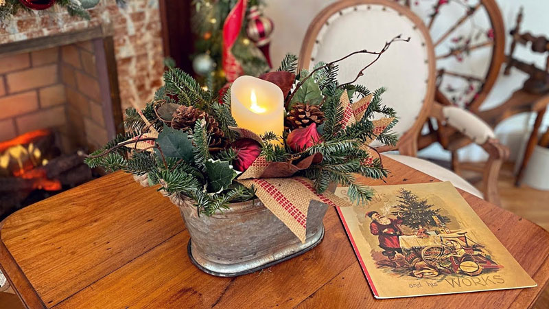 26 Fabulous Farmhouse Christmas Decor Ideas For Joyful Home 15 rustic Christmas decor