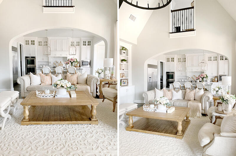 33 Fresh Spring Living Room Decor Ideas & Color Palettes For Farmhouse 14 Spring living room decor