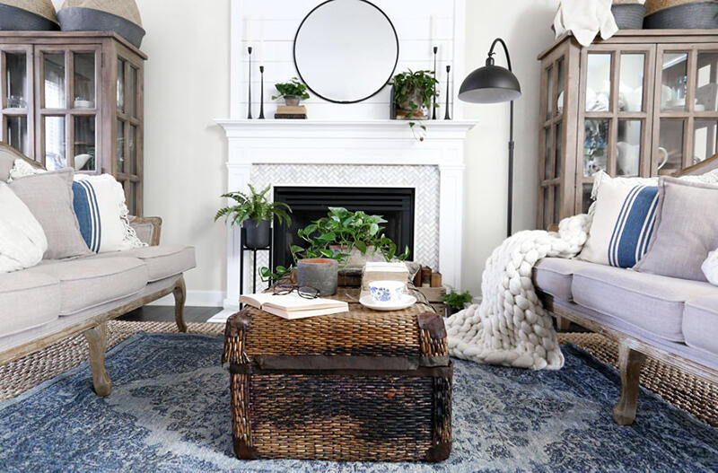 33 Fresh Spring Living Room Decor Ideas & Color Palettes For Farmhouse 21 Spring living room decor