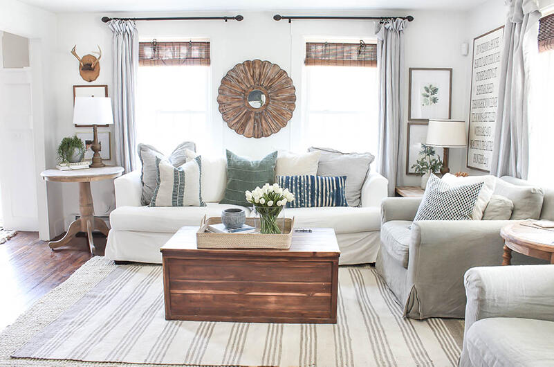 33 Fresh Spring Living Room Decor Ideas & Color Palettes For Farmhouse 19 Spring living room decor