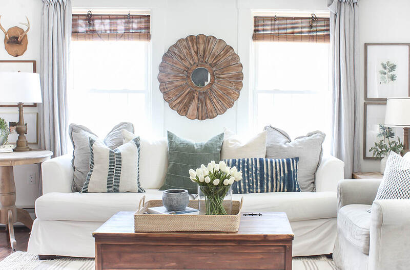33 Fresh Spring Living Room Decor Ideas & Color Palettes For Farmhouse 20 Spring living room decor