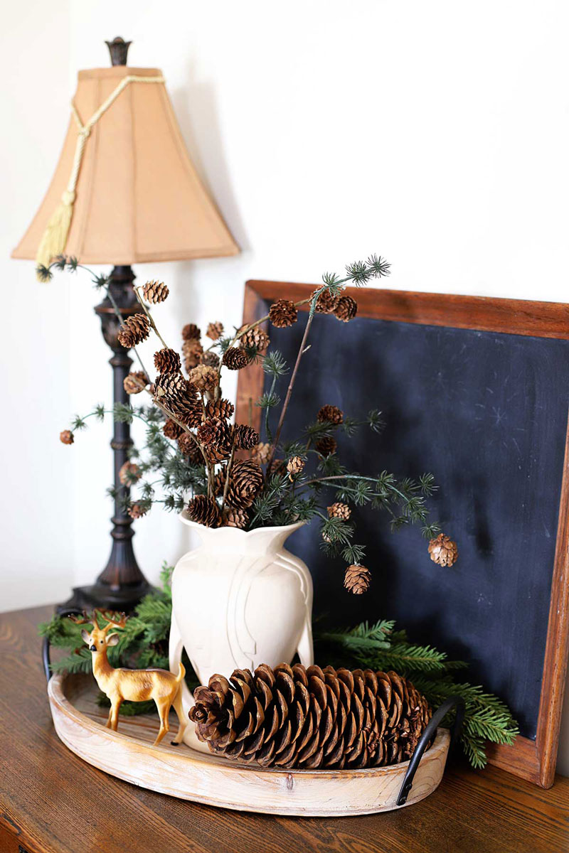10+ Winter Wonderland Decor Transform Your Home Into A Majestic 16 Add Pine Cones 1