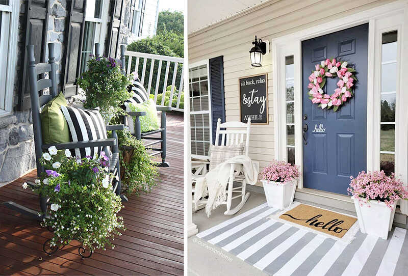 48+ Beautiful & Rustic Spring Decor Ideas For Your Farmhouse 2 rustic spring decor ideas