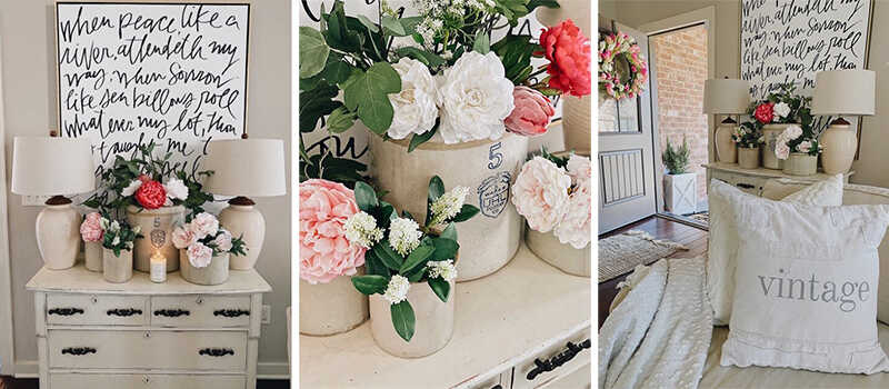 48+ Beautiful & Rustic Spring Decor Ideas For Your Farmhouse 43 rustic spring decor ideas