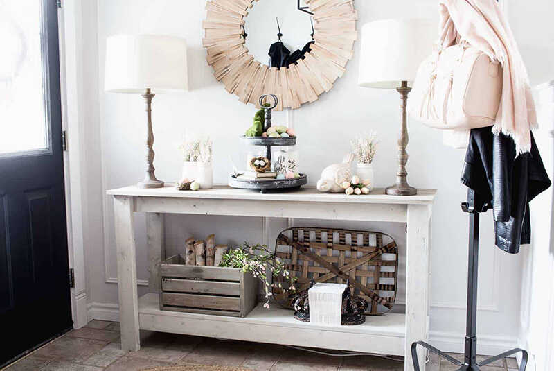 48+ Beautiful & Rustic Spring Decor Ideas For Your Farmhouse 17 rustic spring decor ideas