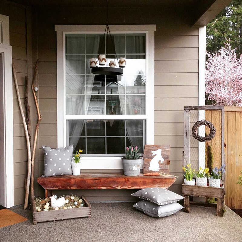 48+ Beautiful & Rustic Spring Decor Ideas For Your Farmhouse 12 rustic spring decor ideas