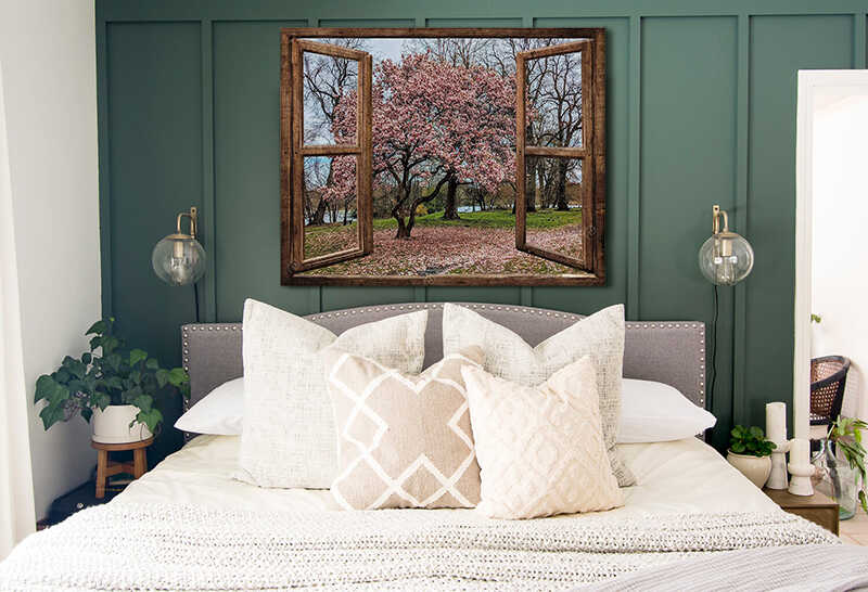 48+ Beautiful & Rustic Spring Decor Ideas For Your Farmhouse 34 rustic spring decor ideas