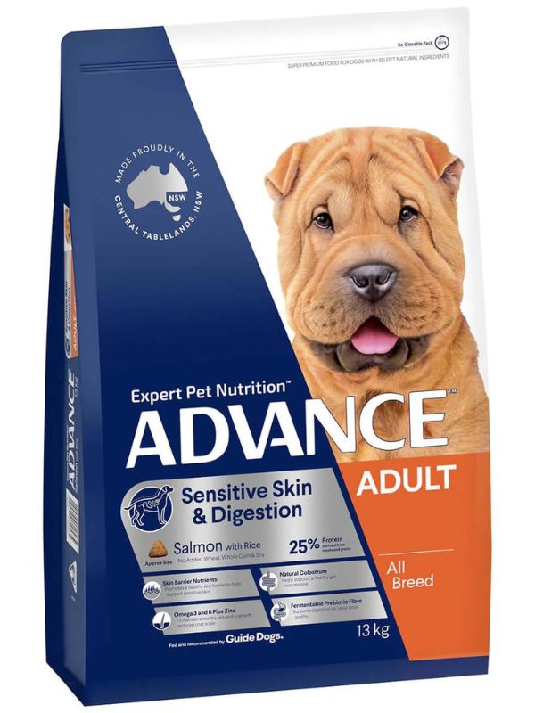 Best 15 Vet-Recommended Dog Food For Skin Allergies 32 Advanced Sensitive Skin And Digestion Dog Food For Allergies
