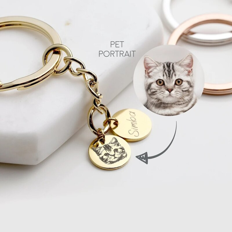 pet memorial gifts Keychain 