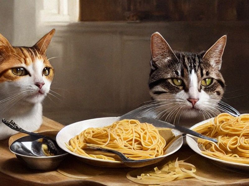 can cats eat spaghetti