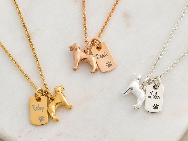 Stunning Necklace Gifts For Golden Retriever Owners
