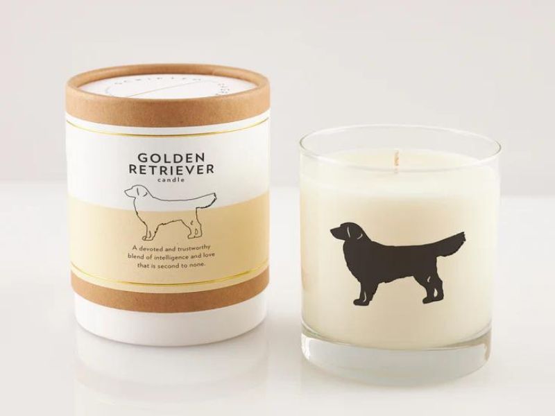 Candle Gifts For Golden Retriever Owners