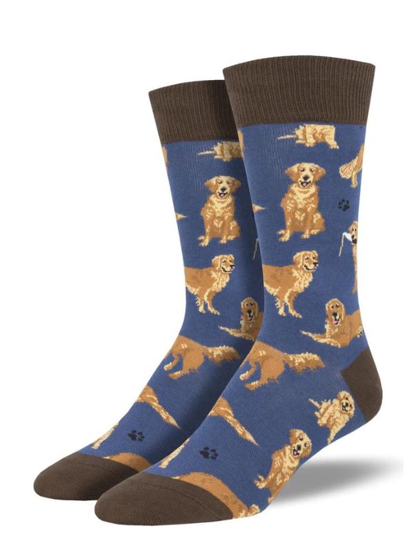 Sock gifts for golden retriever lovers
