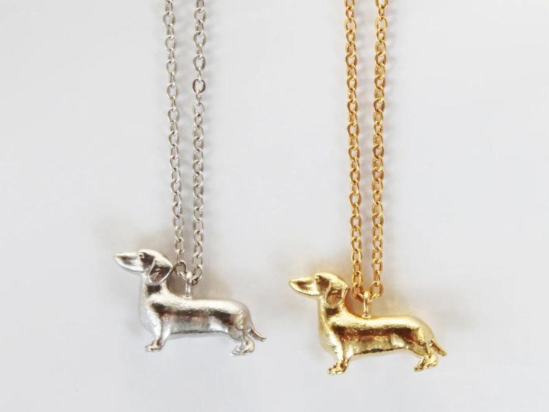 Top 30 Unique And Heartwarming Gifts For Dachshund Lovers 22 Necklace Gifts For Dachshund Lovers
