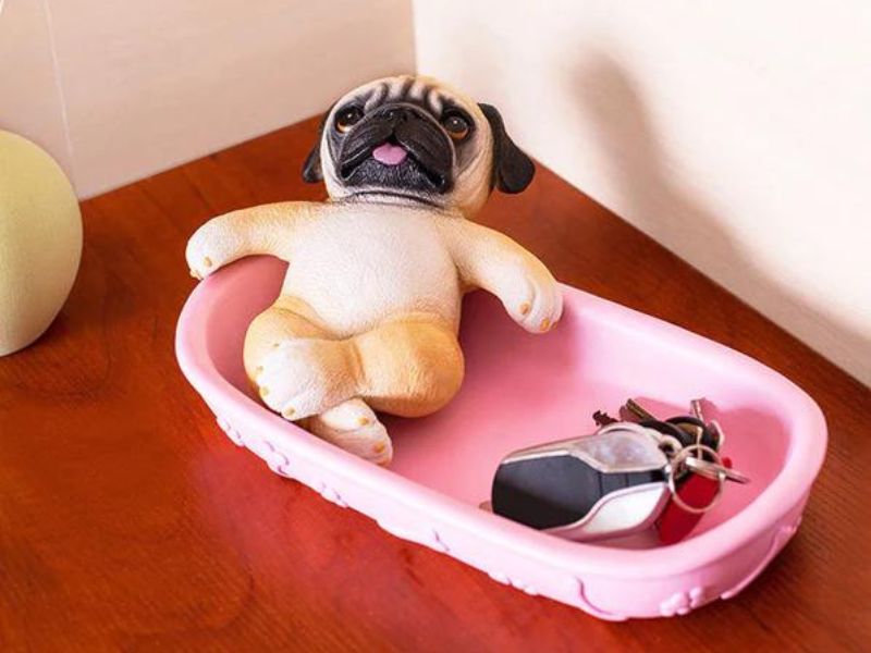 30+ Cute Gifts For Pug Lovers In Your Life To Celebrate Pug Love 50 Pug Ornament Organizer - Pug Lovers Gifts