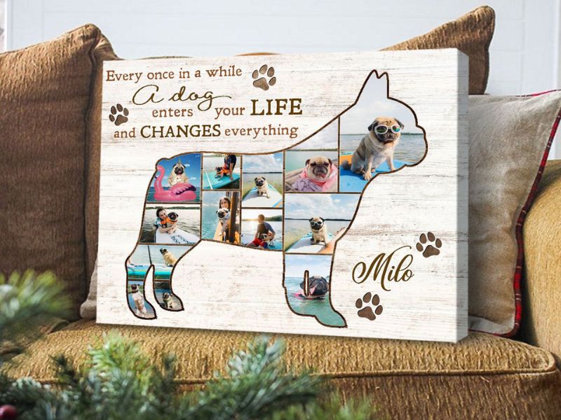 30+ Cute Gifts For Pug Lovers In Your Life To Celebrate Pug Love 54 Pug Canvas Print Gift Ideas