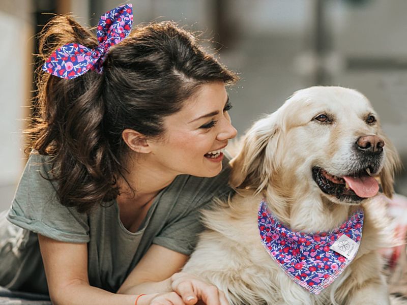Discover 47 Gifts For Dog Lovers To Unleash Your Love In 2023 63 Couple Dog Scrunchies And Bandana Set For Dog Owners And Their Pet