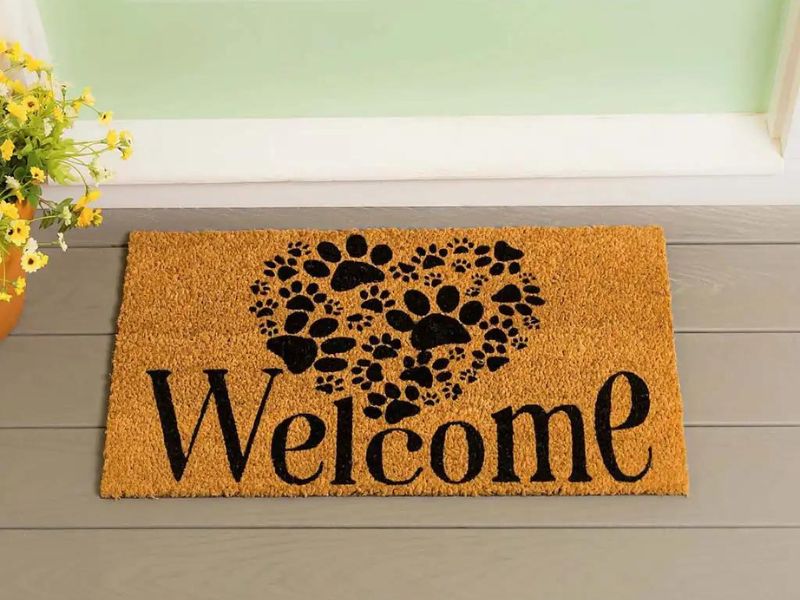 Discover 47 Gifts For Dog Lovers To Unleash Your Love In 2023 68 Dog Print Coir Doormat For Dog Owners To Decor Their Home