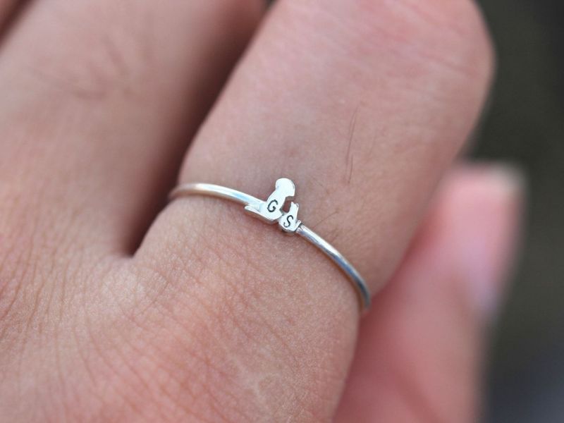 Discover 47 Gifts For Dog Lovers To Unleash Your Love In 2023 71 Personalized Dog Initials Ring Ideas For Dog Lovers