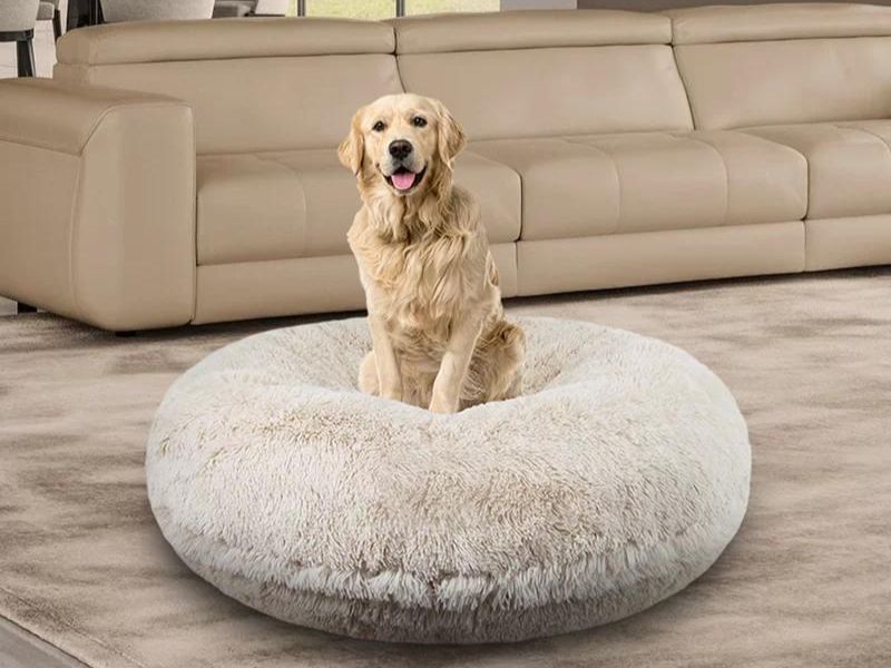 Discover 47 Gifts For Dog Lovers To Unleash Your Love In 2023 79 Luxury Shag Faux-Fur Doughnut Cuddle For Dog Gift Ideas