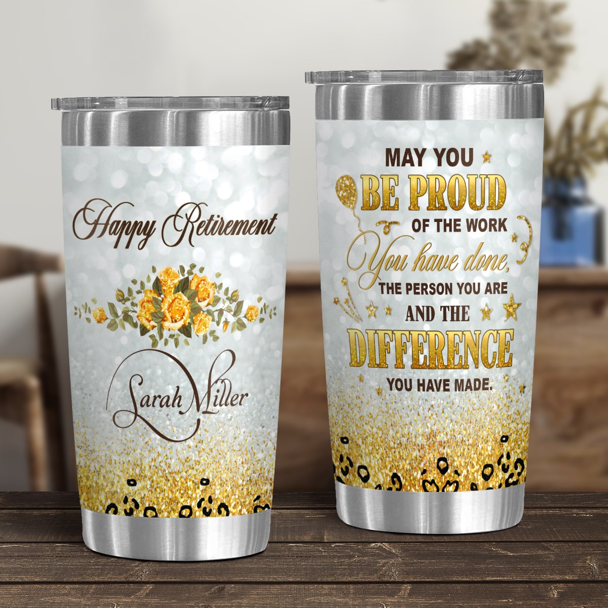 Retirement Gifts For Women Personalized Retirement Tumbler