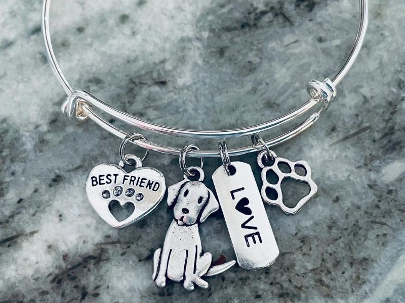 Discover 27+ Gifts For Labrador Lovers: Best Picks 2024 38 Baby Silver Labrador Bracelet Gifts For Labrador Retriever Lovers