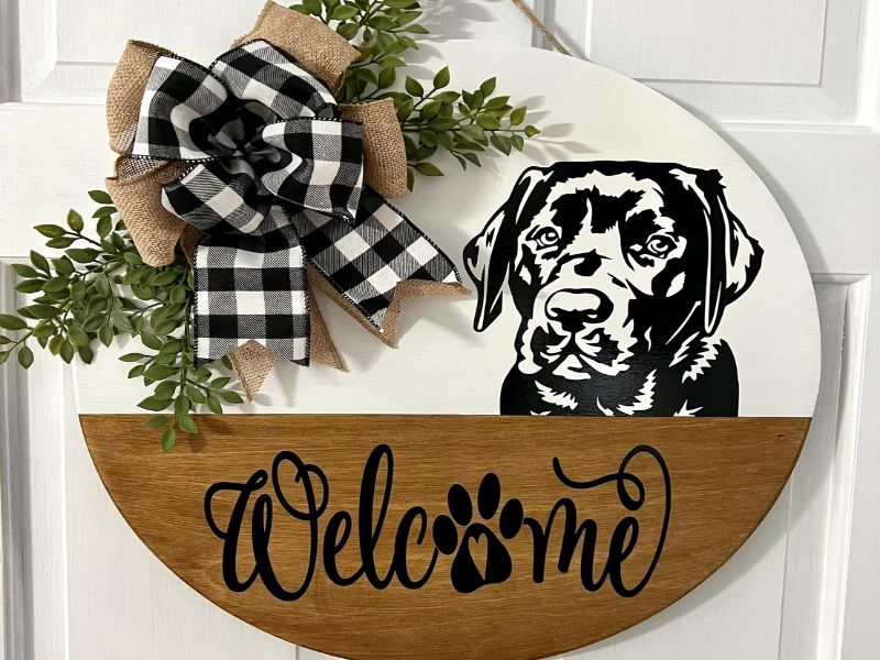 Discover 27+ Gifts For Labrador Lovers: Best Picks 2024 53 Labrador Retriever Welcome Sign Gift For Dog Lovers