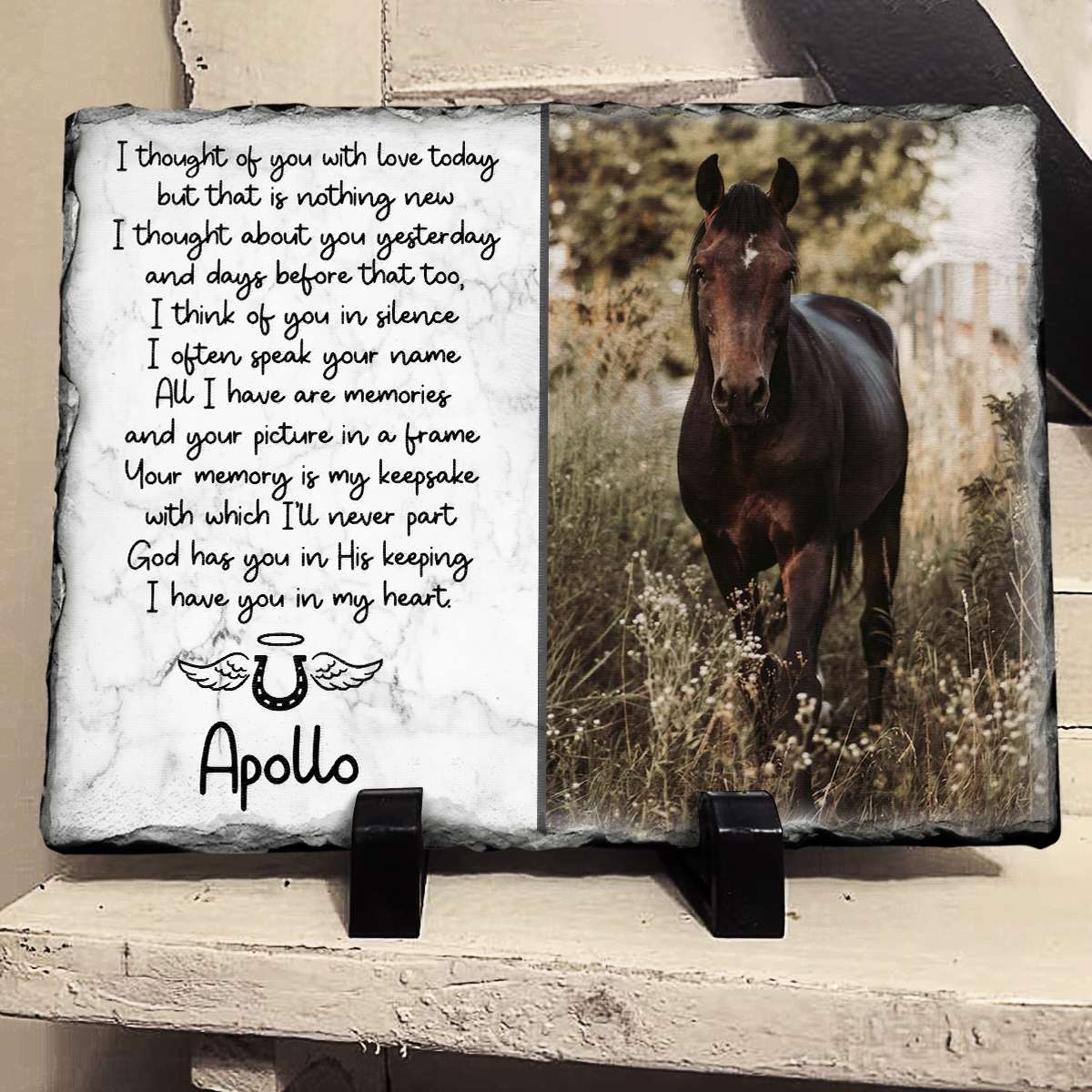 Horse Poster & Canvas, Love The Horses God Gave You, Horse Canvas Wall