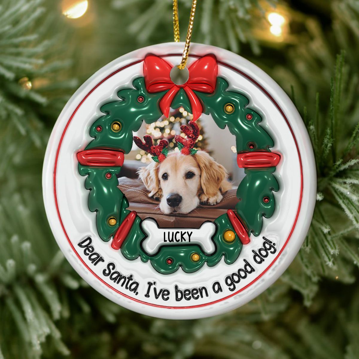 Blue Merle Doodle Ornaments. Personalized Gift For The Labradoodle Lover! Mer