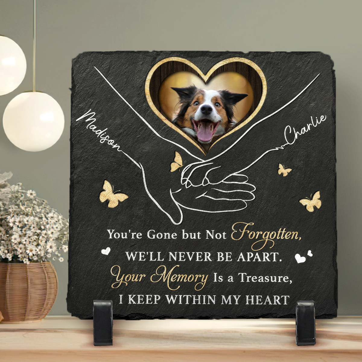 memorial stone personalized pet loss gifts