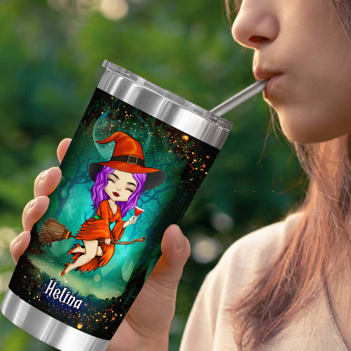 Halloween The Nightmare Before Christmas Tumbler